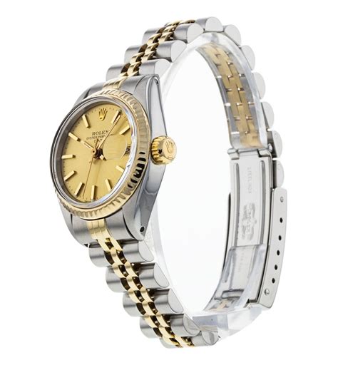 rolex date lady 6917 automatik 750 gelbgold|lady datejust 6917.